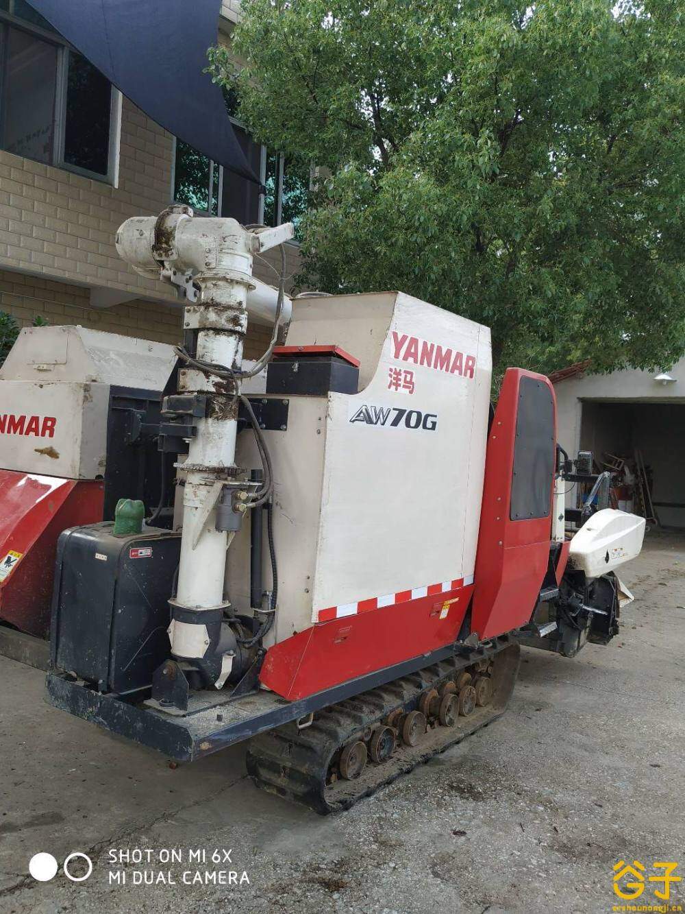 洋马70g全喂入稻麦联合收割机