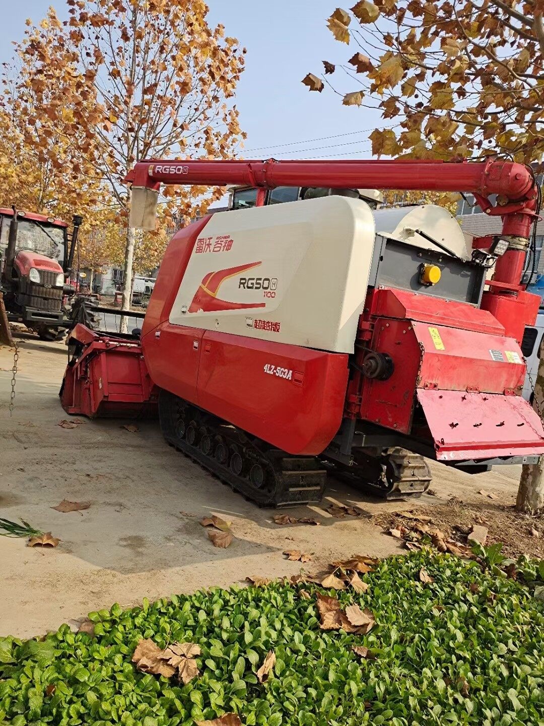 雷沃4LZ-5G3A履带式全喂入谷物联合收割机