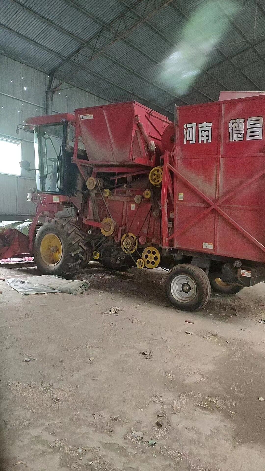 河南德昌4HZJ-2500A花生摘果机
