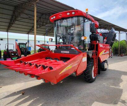 洛阳福格森4YZ-6G玉米收割机