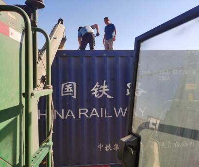 約翰迪爾W210聯(lián)合收割機(jī)