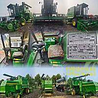 约翰迪尔W80收割机