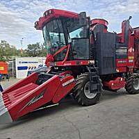 新疆牧神小七行玉米收获机