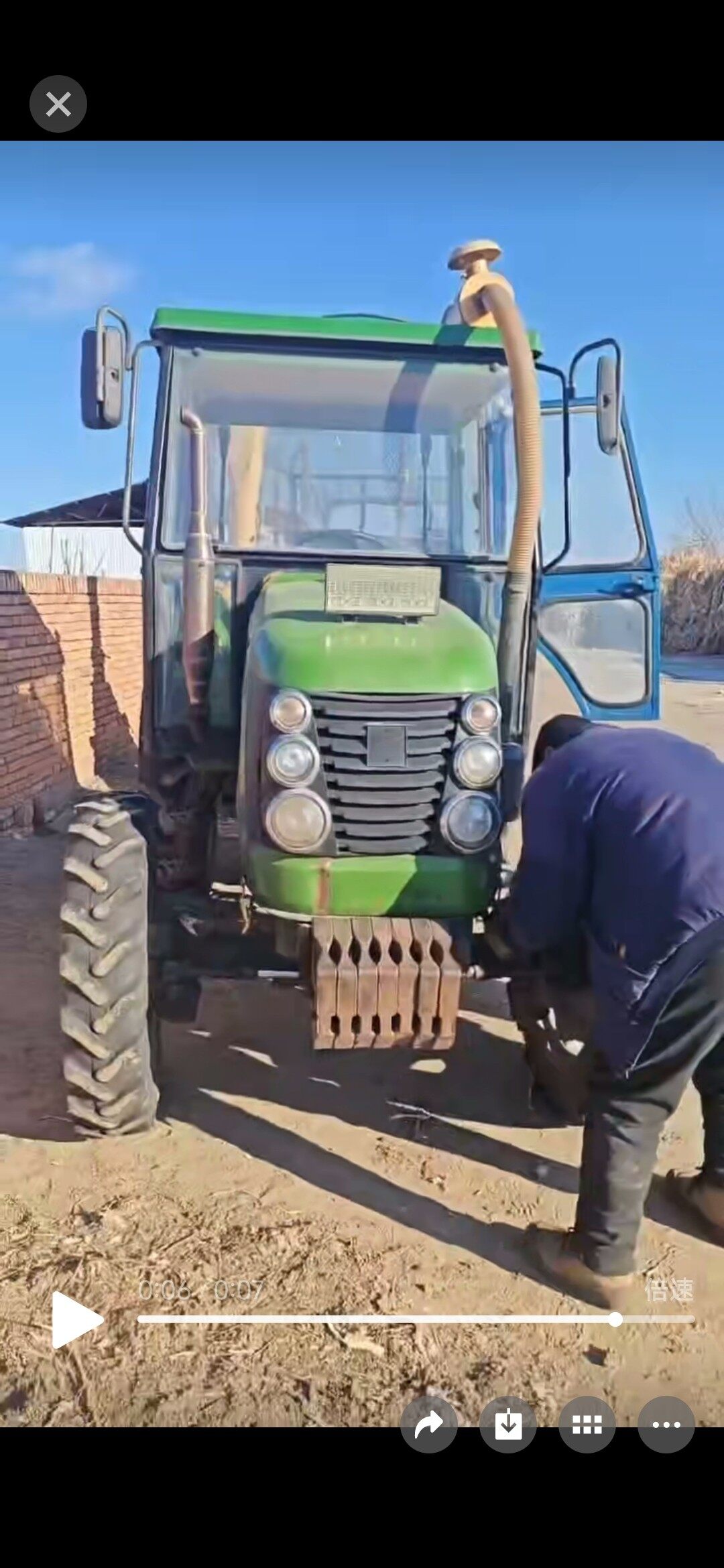 中联耕王704拖拉机