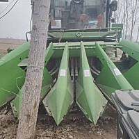 迪马猛狼4YZJ-5自走式玉米茎穗兼收收割机