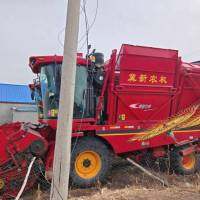 河北冀新4YZJ-5A1玉米茎穗兼收机